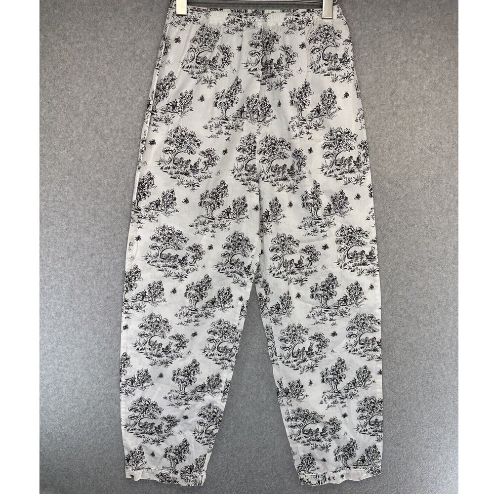 Charter Club Intimates Womens PJ Pants Bottoms Size XS Toile Print Elastic Waist
